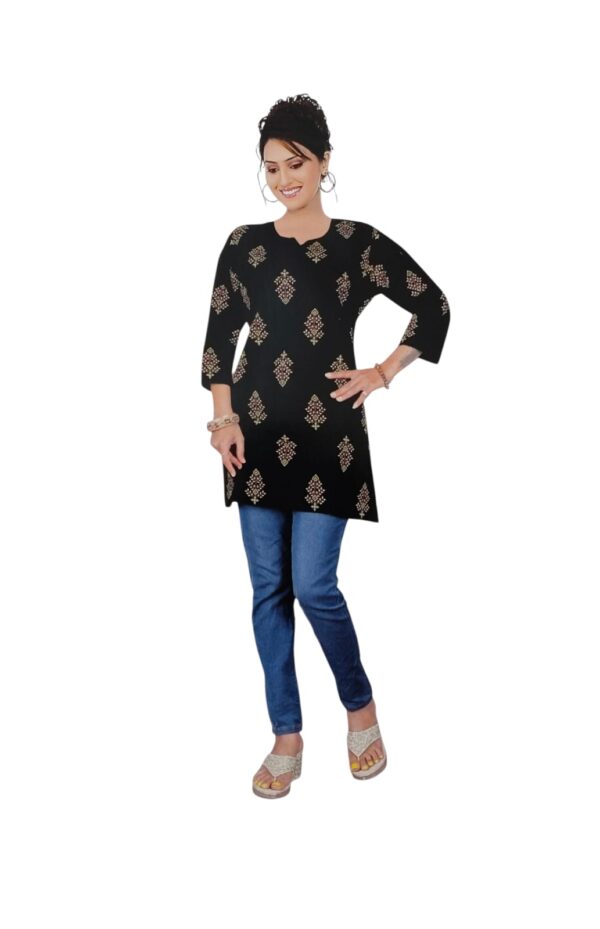 WhatsApp Image 2025-07-04 at 07.30.25_f45db26c Rapsodia Women Cotton Multicolor Floral Printed Short Kurtis